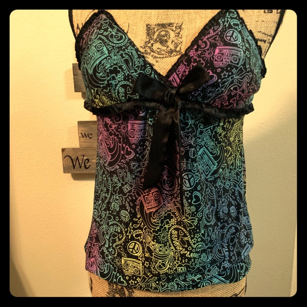 Retro look Spaghetti strap / camisole by Jenni